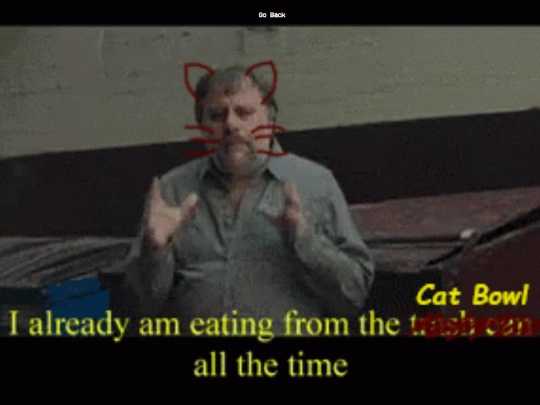 exhib/zizekcat screenshot