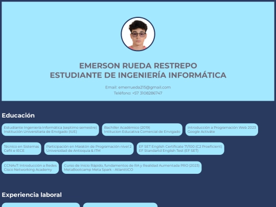 CV/cv3 screenshot