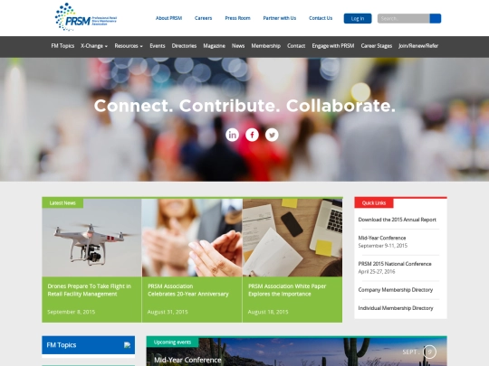 UI-development/PRSM screenshot