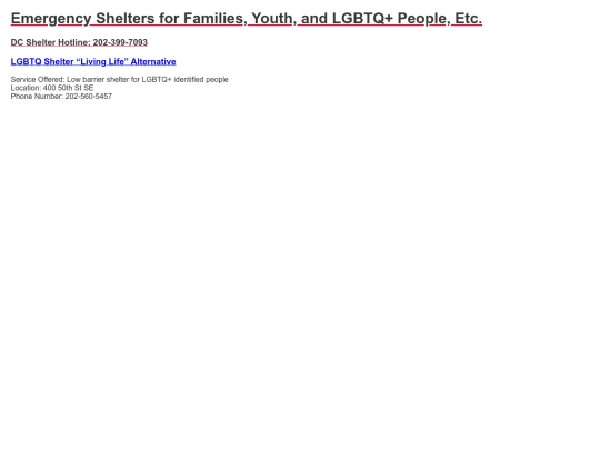 emergency-shelters-other screenshot