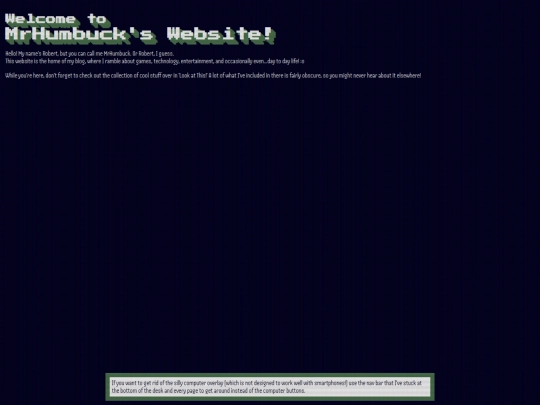 home screenshot