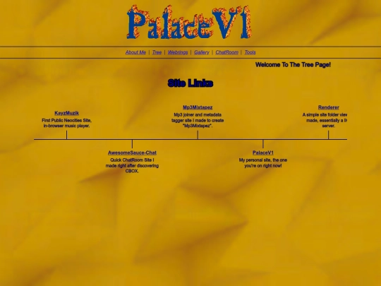 links screenshot