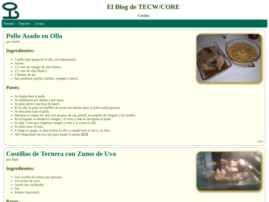 cocina screenshot