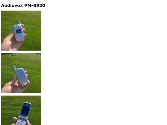 audiovox-pm-8920 screenshot
