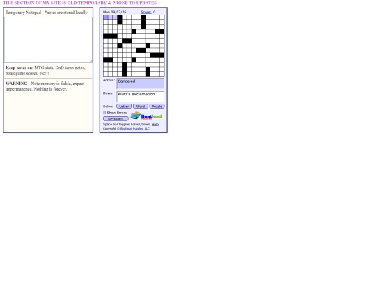 pages/funPage screenshot