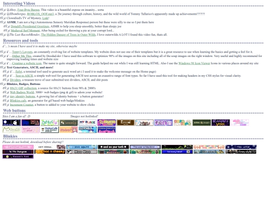 pages/linksPage screenshot