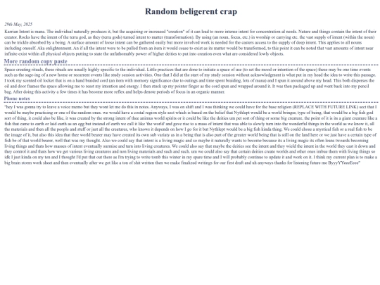 pages/textWall screenshot