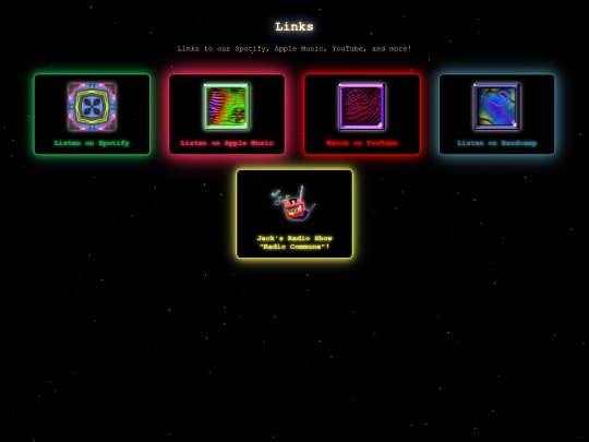 links screenshot