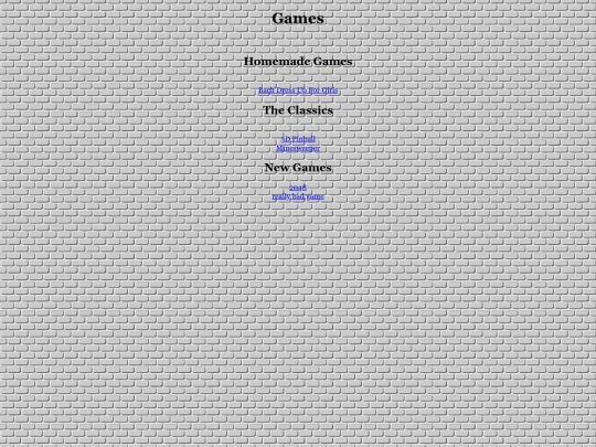 games screenshot