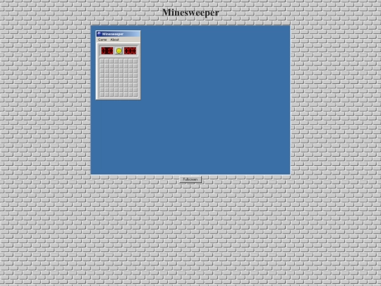 minesweeper screenshot