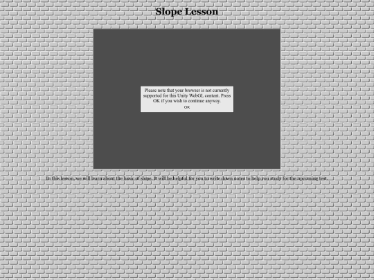 slope screenshot