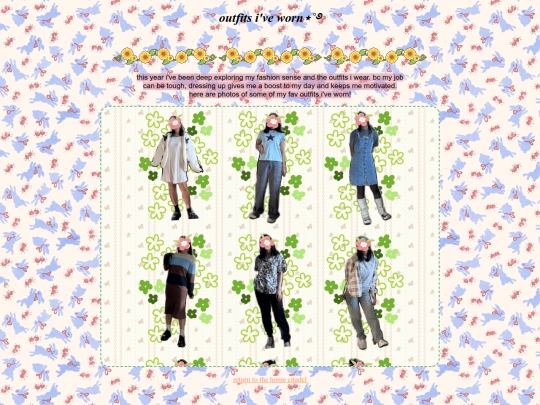 clothesblog screenshot