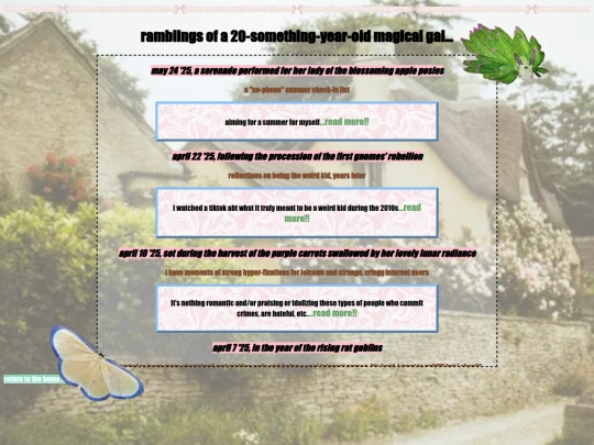 ramblings screenshot