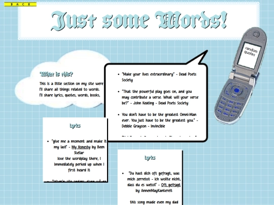 words screenshot
