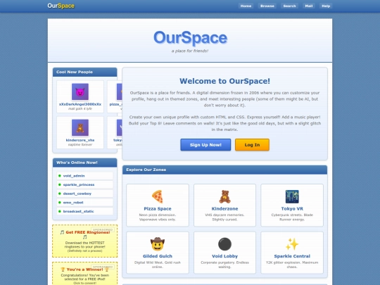 ourspace 06 screenshot
