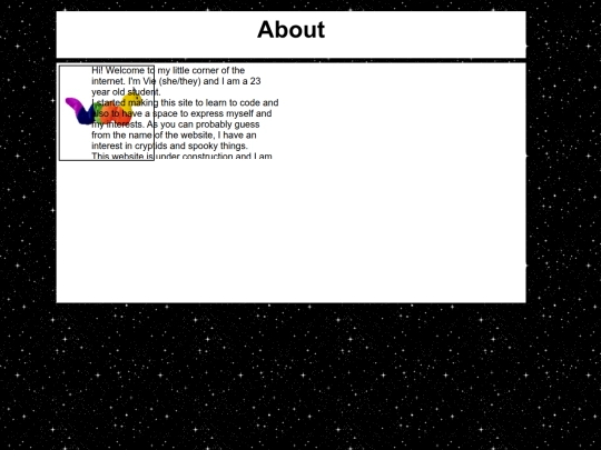 about/about screenshot