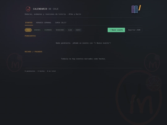 ColeCalendario/calendario-cole screenshot