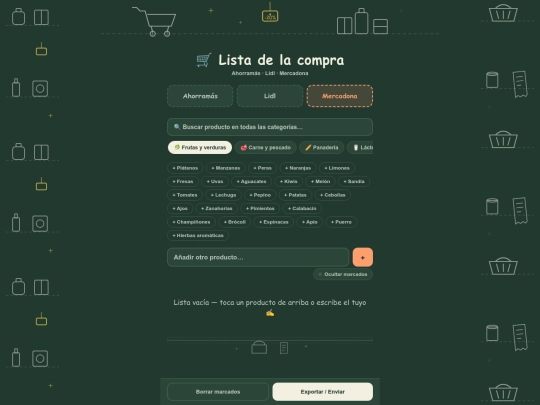 Compra/listacompra screenshot