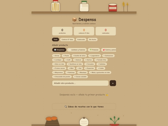 Despensa/despensa screenshot