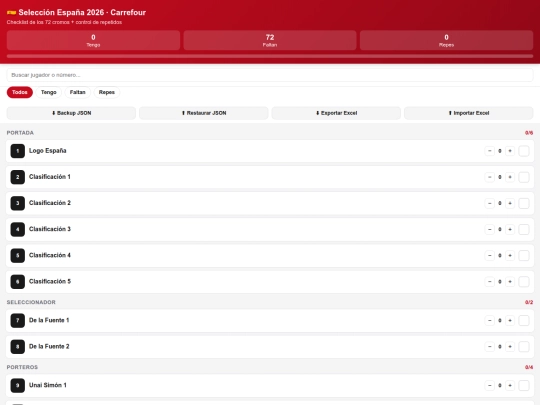España/checklist_seleccion_2026 screenshot