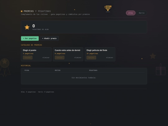 Premios/premios screenshot