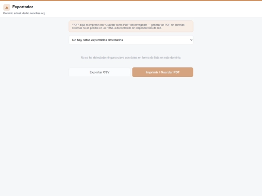 Varios/exportador-datos screenshot