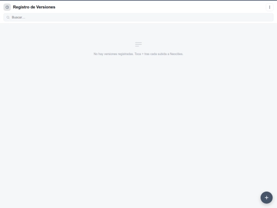 Varios/registro-versiones screenshot