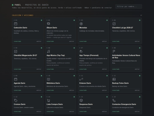indice-proyectos-dario screenshot