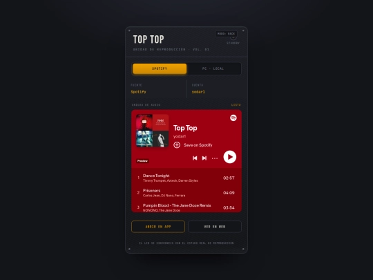 musica/top-top screenshot