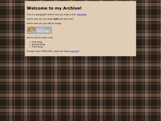 index screenshot