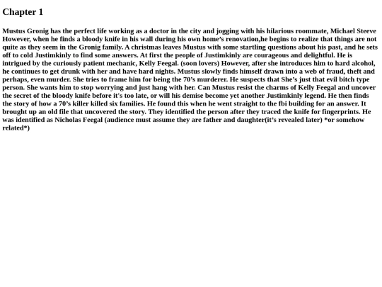 Charter1Summary screenshot