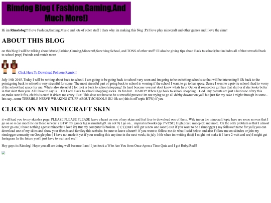 rimdogblog screenshot