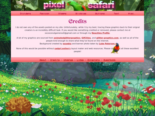 credits screenshot