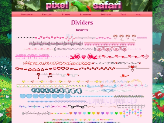dividers screenshot