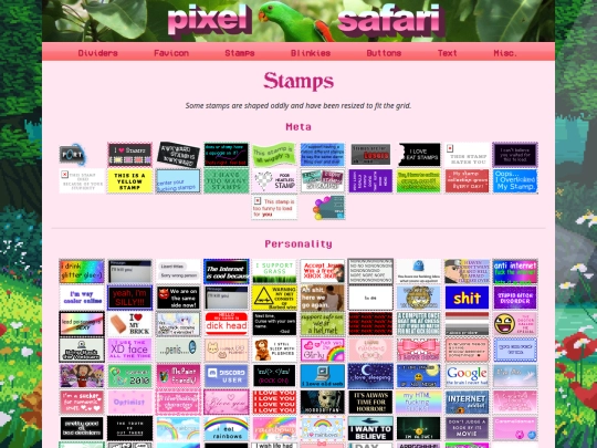 stamps screenshot