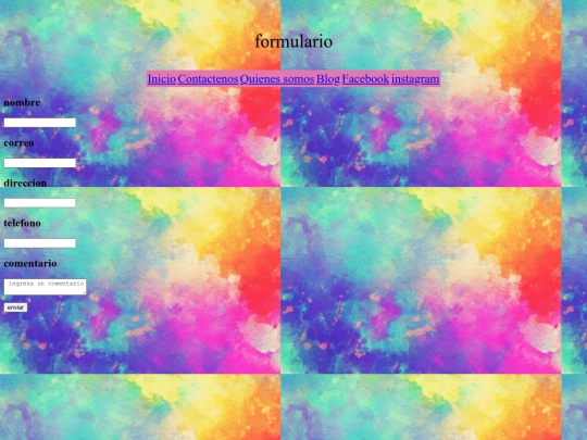 Contactenos screenshot