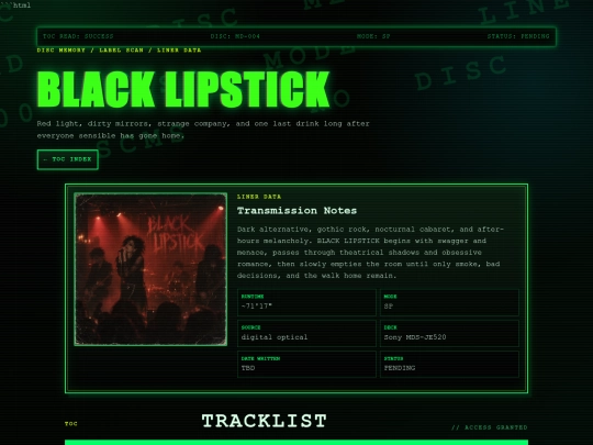 discs/black_lipstick screenshot