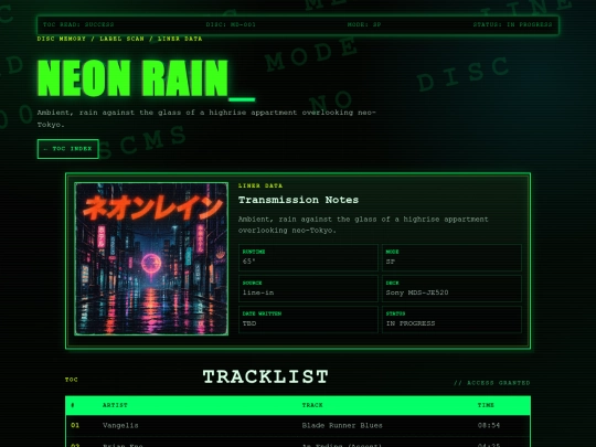 discs/neon-rain screenshot