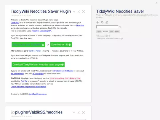 NeoCitiesWiki5 screenshot
