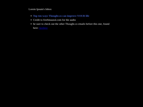 Email 3 screenshot