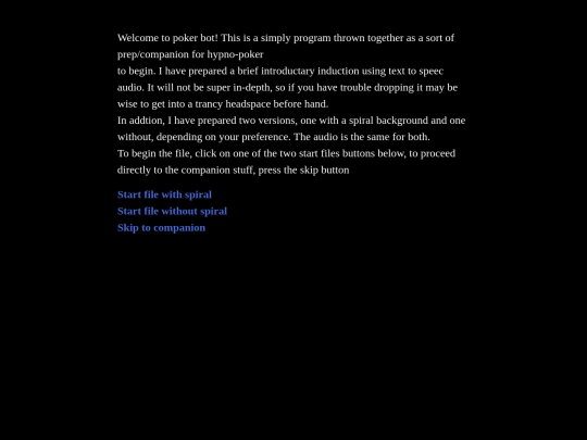 Poker bot screenshot