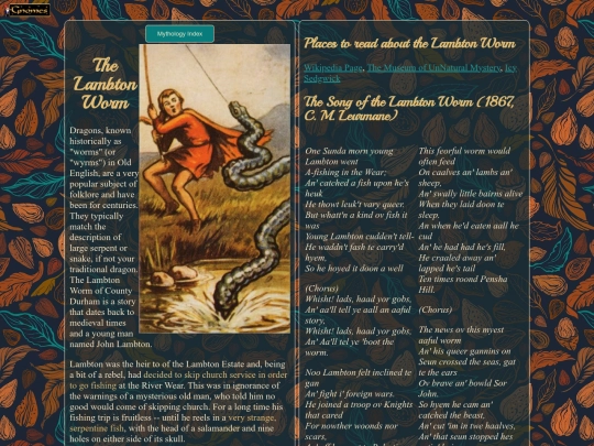 mythology/lambtonworm screenshot