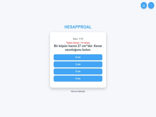 matematikoyunu screenshot