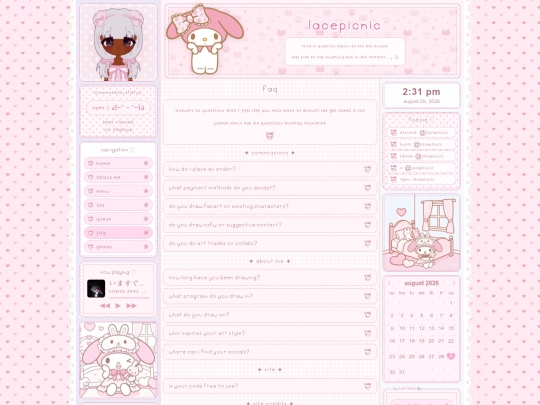 faq screenshot