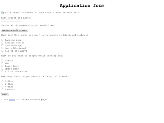 Final Project/application screenshot