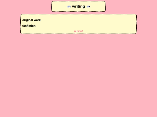 mystuff/writing/library screenshot