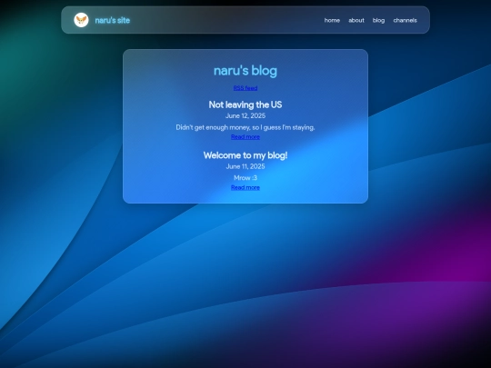 blog screenshot