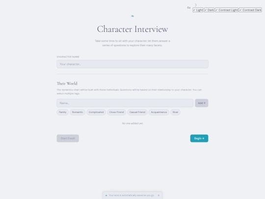 interview screenshot