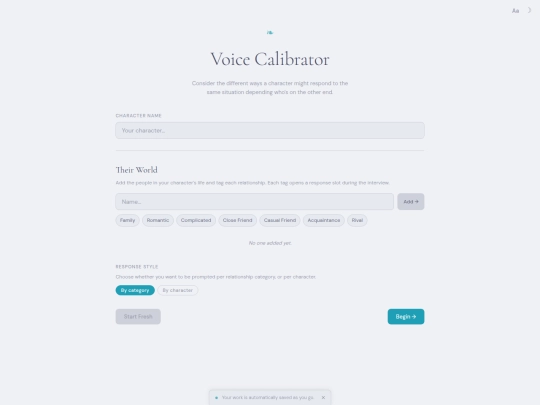voice screenshot