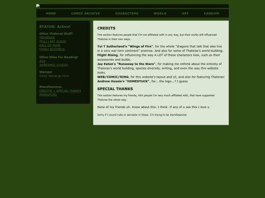 credits screenshot